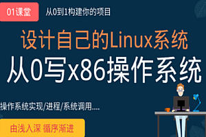 操作系统-网易云-从0手写自己的Linux x86操作系统