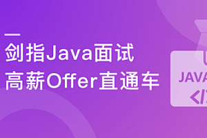 剑指Java面试-Offer直通车 百度资深面试官授课
