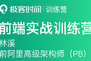 极客-前端实战训练营-对标阿里 P6+|完结无秘