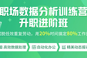 环球青藤 数据分析就业训练营