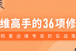 运维高手的36项修炼