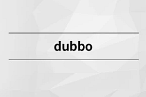 马士兵 dubbo一期