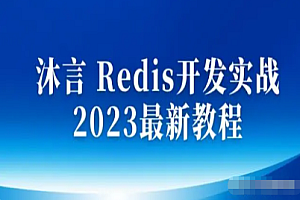沐言科技-Redis开发实战教程 2023最新