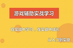 项目实战-游戏开发-游戏辅助技术课程含(初级,中级,驱动)课程