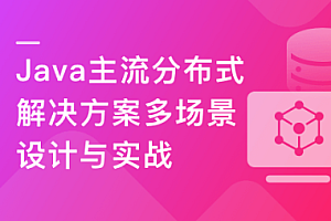 Java主流分布式解决方案多场景设计与实战 更新中