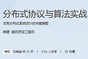 极客时间 分布式协议与算法实战