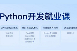 黑马-Python开发就业课,初级+中级+高级项目实战