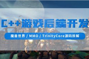 零声-C++游戏后端开发(魔兽世界/MMO/TrinityCore源码拆解)
