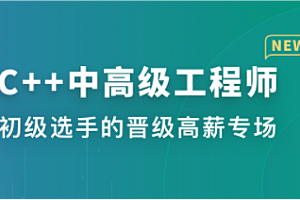 体系课-C++中高级工程师(8周)更新中