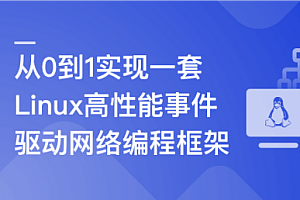 基于C++从0到1手写Linux高性能网络编程框架
