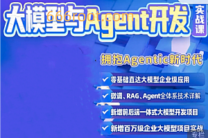 九天菜菜-大模型与Agent开发课程2025最新